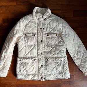 Altar'd State Cream Sherpa Lined Jacket Size M‎